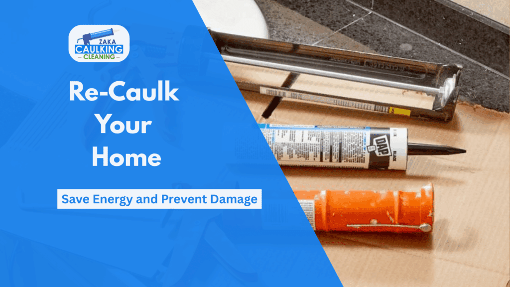Re-caulk your home