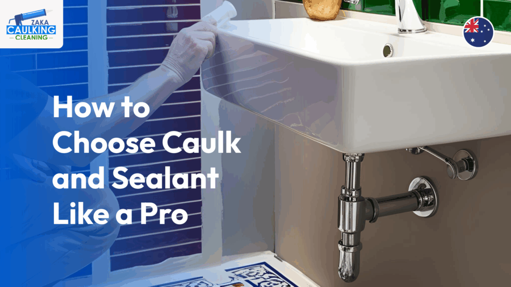 How to Choose Caulk and Sealant Like a Pro