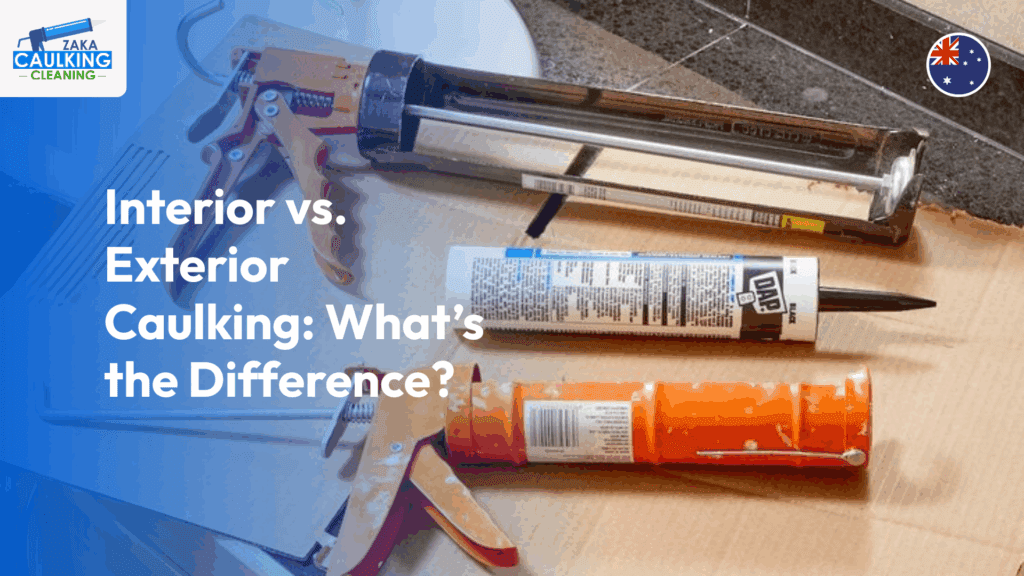 Interior vs. Exterior Caulking: What’s the Difference? May 9, 2025